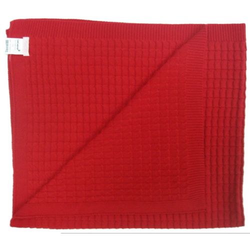 NEWBORN TRIANGLE PATTERN KNITTING BLANKET