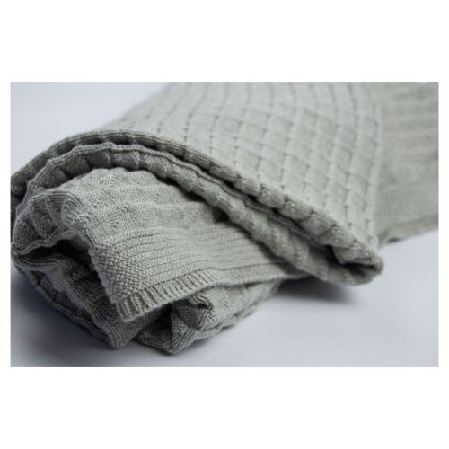 TRIANGLE PATTERN KNITTING BLANKET