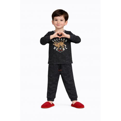 3-30M AUTUMN-WINTER BOYS MILITARY GUEPARD 2 PİECES SET