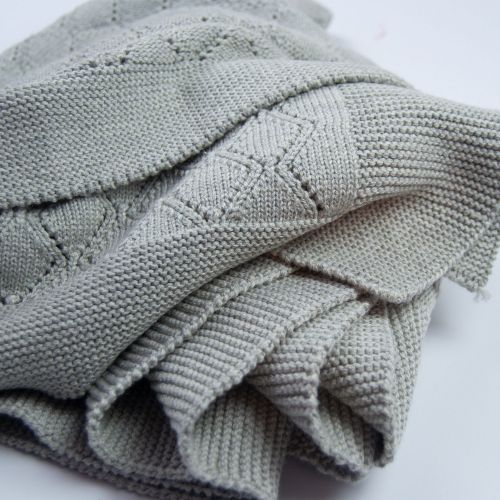 AJUR BAKLAVA PATTERN KNITWEAR BLANKET 
