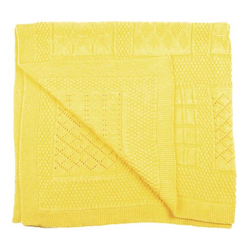 NEWBORN BOX PATTERN KNITWEAR BLANKET 