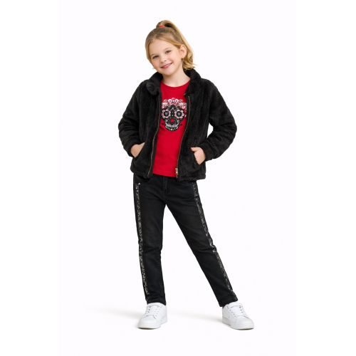 2-8Y AUTUMN-WINTER GIRLS TULUM SCALY TROUSERS 3-PIECE SET 