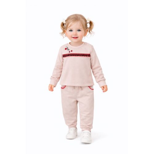 3-30M AUTUMN-WINTER GIRLS TULUM FRILL TRACK SUIT 