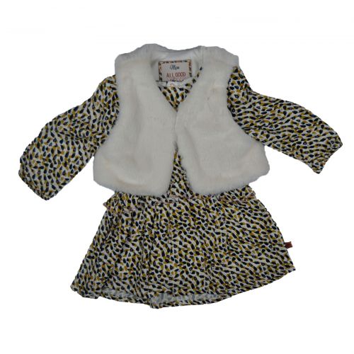 GOLDEN DRESS VEST SET