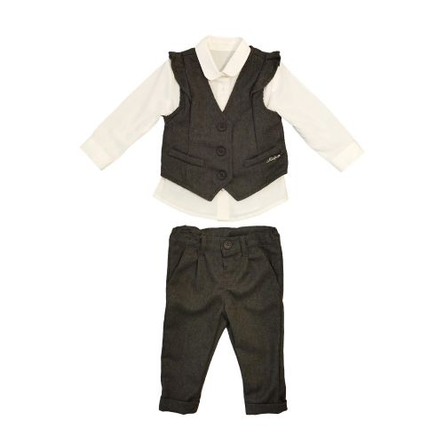 3-30M AUTUMN-WINTER GIRLS ONCE 3 PİECES SET