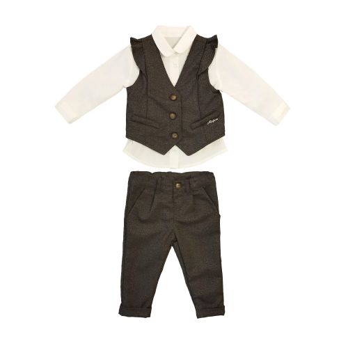 3-30M AUTUMN-WINTER GIRLS ONCE 3 PİECES SET