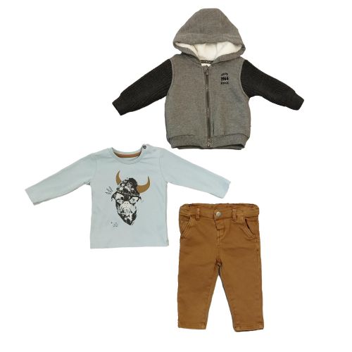 PIRATE GABARDİNE TROUSERS 3 PİECES SET