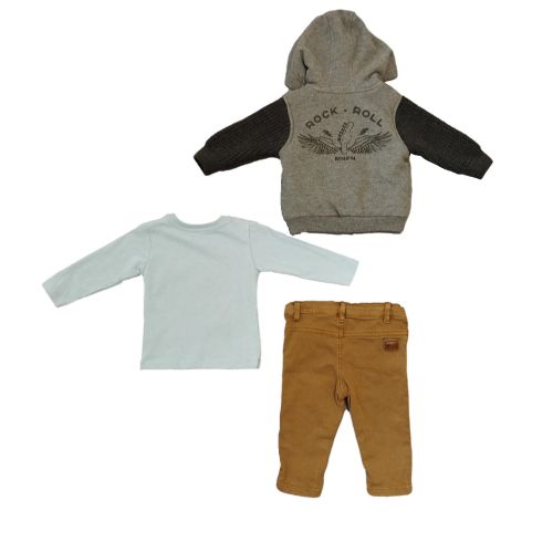 PIRATE GABARDİNE TROUSERS 3 PİECES SET