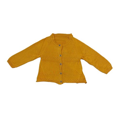 3-30M AUTUMN-WINTER GIRLS OPENWORK KNITWEAR CARDIGAN