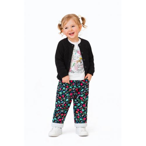3-30M AUTUMN-WINTER GIRLS PARADISE KNITWEAR CARDIGAN PANTS SUIT