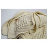 TRIANGLE PATTERN KNITTING BLANKET