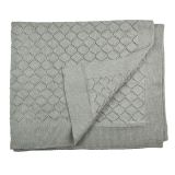 AJUR BAKLAVA PATTERN KNITWEAR BLANKET 