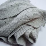 AJUR BAKLAVA PATTERN KNITWEAR BLANKET 