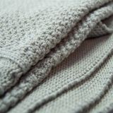 HAIR KNIT KNITWEAR BLANKET 