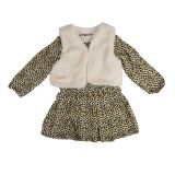 GOLDEN DRESS VEST SET