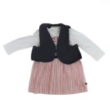 TULUM PLEATED DRESS VEST SET