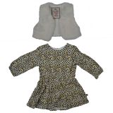 GOLDEN DRESS VEST SET