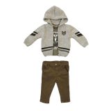 SHEEP KNITWEAR CARDIGAN 3 PİECES SET