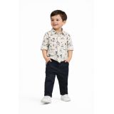 KING PRINT SHIRT TROUSERS SUIT