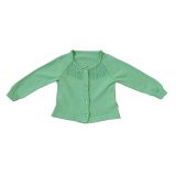 AJUR FLORAL PATTERNED KNITWEAR CARDIGAN