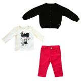 DREAMS KNITWEAR CARDIGAN 3-PIECE SUIT